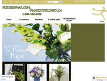 Tablet Screenshot of fleursomax.com